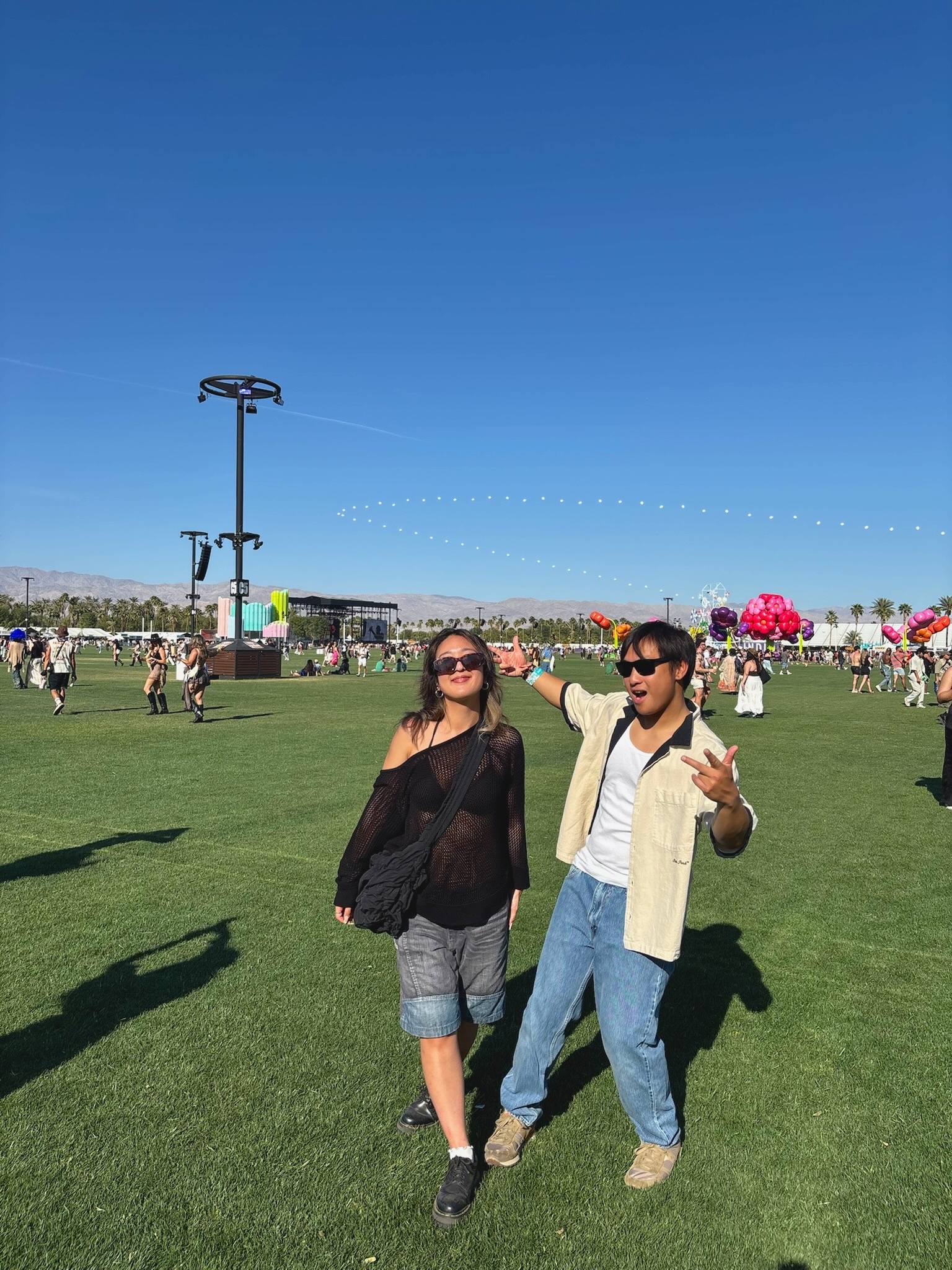 Miu and me @ Coachella, c. 2025